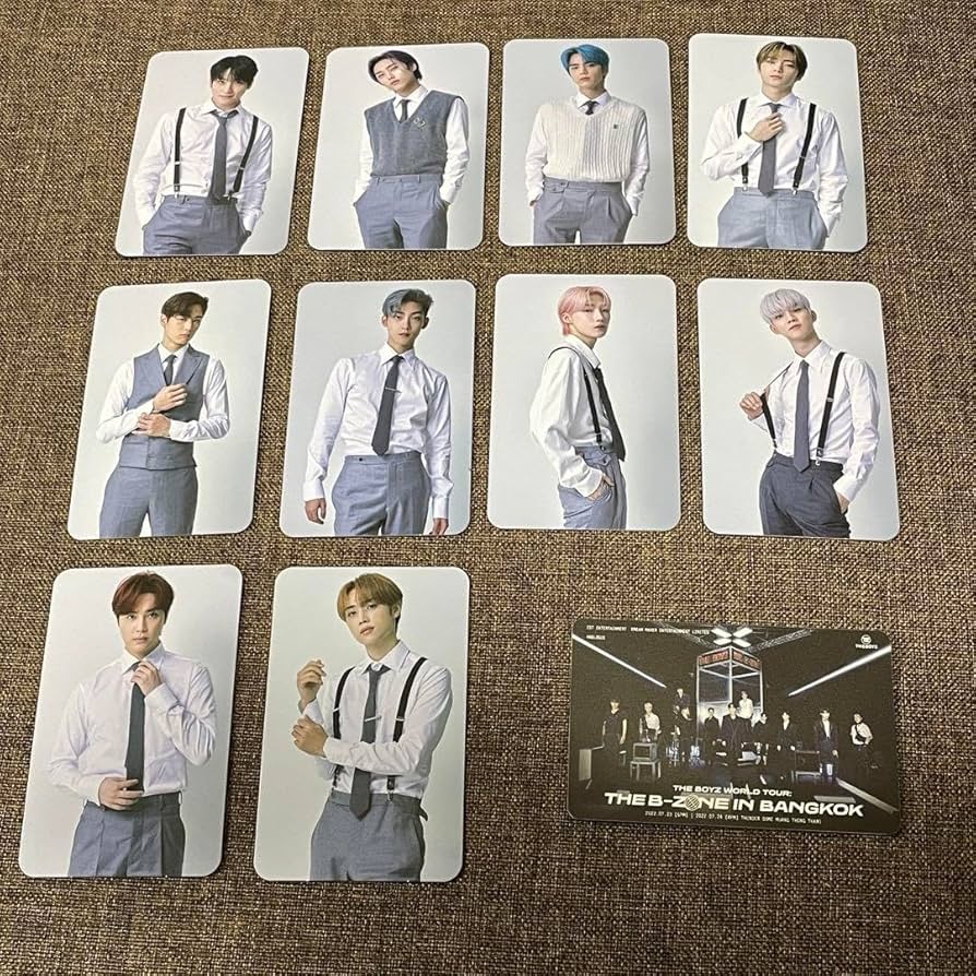 Amazon.co.jp: THEBOYZ THE BZONE vip トレカ 11点セット : Toys